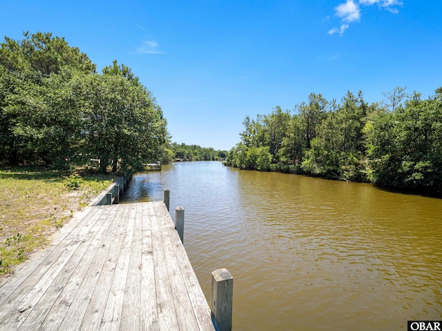 2250 Ocean Pearl Rd Lot 13, Corolla, NC 27927 - dock area with a water view