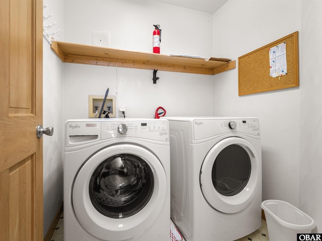 2250 Ocean Pearl Rd Lot 13, Corolla, NC 27927 - laundry area featuring separate washer and dryer