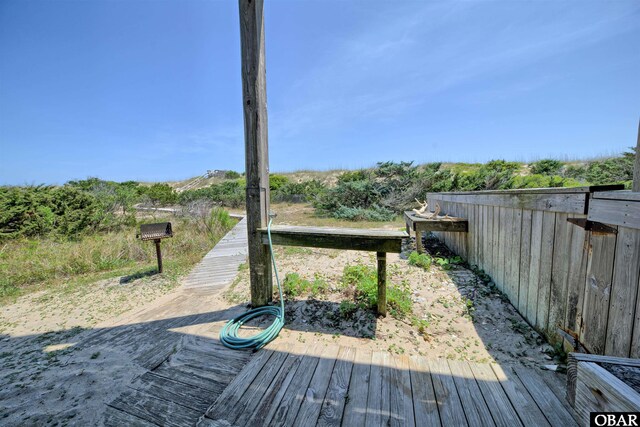 42075 Ocean View Dr Lot 3, Avon, NC 27943 - view of deck