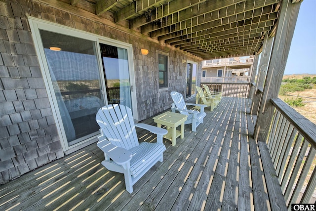 42075 Ocean View Dr Lot 3, Avon, NC 27943 - view of deck