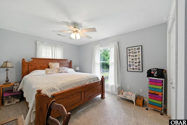 102 Lighthouse Vw Lot 5, Aydlett, NC 27916 - carpeted bedroom with a ceiling fan