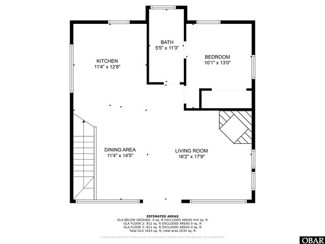 549 White Whale Way Lot # 220E, Corolla, NC 27927 - home floor plan