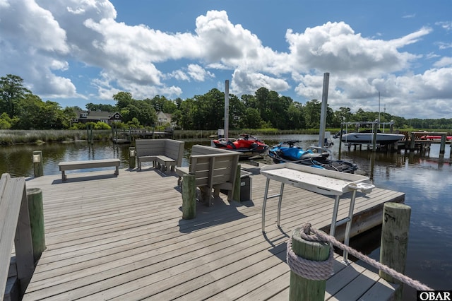 2001 Creek Rd Lot 16, Kitty Hawk, NC 27949 - dock area featuring a water view