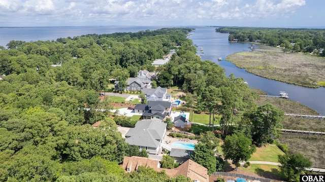 2001 Creek Rd Lot 16, Kitty Hawk, NC 27949 - aerial view of a large body of water and a forest