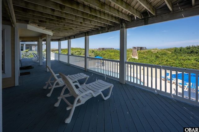 369 Deep Neck Rd Lot # 139, Corolla, NC 27927 - view of deck