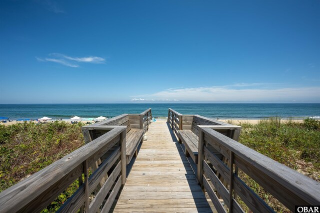 369 Deep Neck Rd Lot # 139, Corolla, NC 27927 - surrounding community with view of water and beach