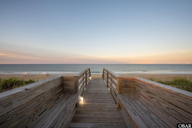 369 Deep Neck Rd Lot # 139, Corolla, NC 27927 - view of home's community with view of water and beach