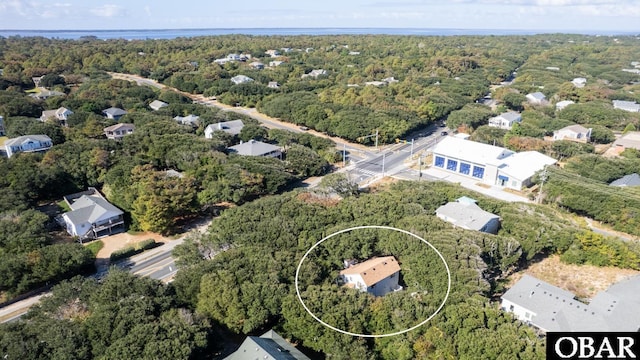 198 Duck Road Lot 24 & 25, Southern Shores, NC 27949 - bird's eye view of a heavily wooded area