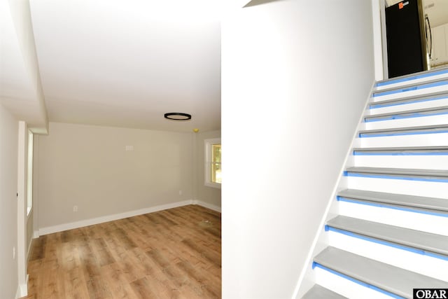 112 Mybet Ct Lot 100, Kill Devil Hills, NC 27948 - staircase featuring wood finished floors and baseboards