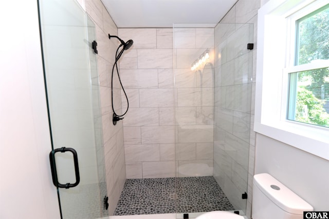 112 Mybet Ct Lot 100, Kill Devil Hills, NC 27948 - bathroom featuring a stall shower and toilet