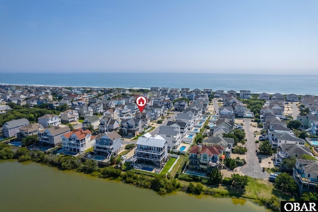 655 Pampas Ct Lot 162, Corolla, NC 27927 - aerial perspective of suburban area with a nearby body of water