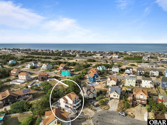 4121 W Whispering Winds Ct Lot 17, Nags Head, NC 27959 - view of property location with nearby suburban area and a nearby body of water