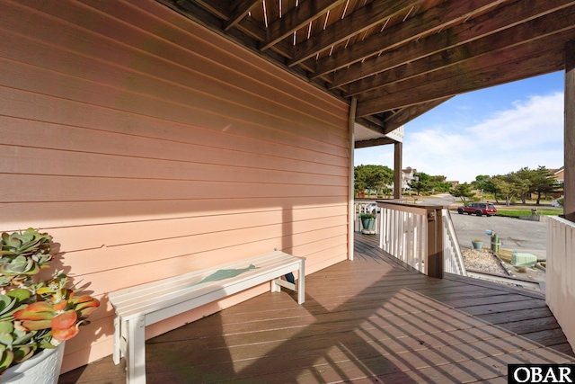 4121 W Whispering Winds Ct Lot 17, Nags Head, NC 27959 - view of wooden deck