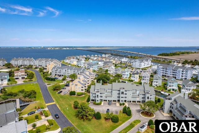 424 Pirates Way Unit 424A, Manteo, NC 27954 - drone / aerial view featuring a water view