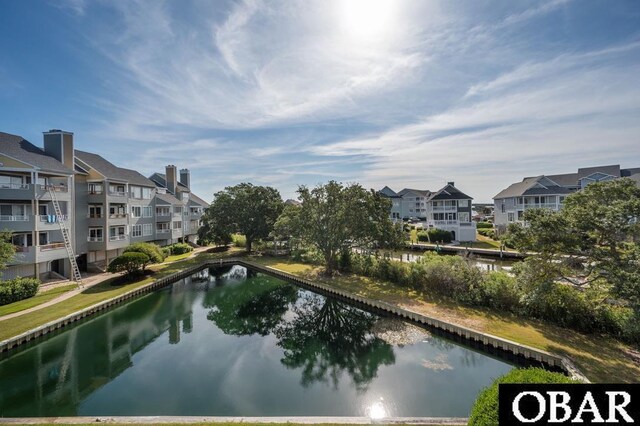 424 Pirates Way Unit 424A, Manteo, NC 27954 - view of water feature featuring a residential view