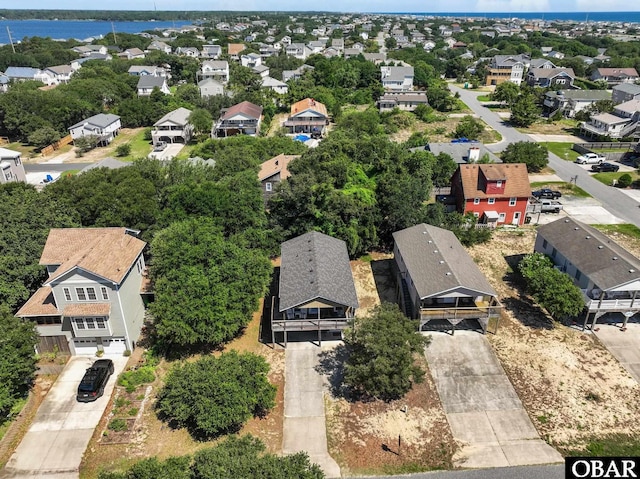 410 W Wilkinson St Lot 26-28, Kill Devil Hills, NC 27948 - aerial perspective of suburban area with a nearby body of water