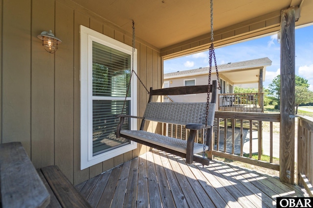 410 W Wilkinson St Lot 26-28, Kill Devil Hills, NC 27948 - view of wooden deck