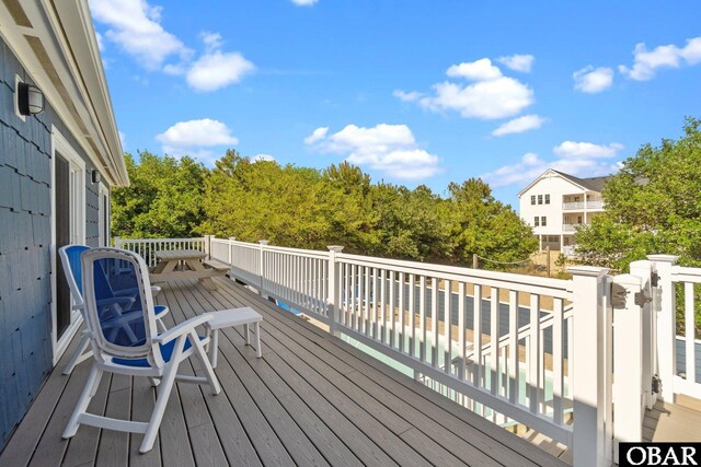 1017 Corolla Dr Lot 52, Corolla, NC 27927 - view of wooden deck