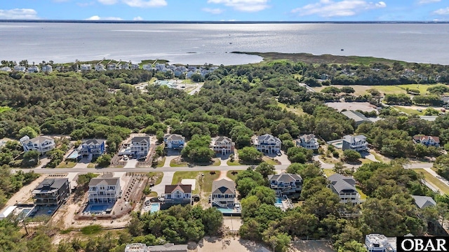 1017 Corolla Dr Lot 52, Corolla, NC 27927 - aerial view of residential area with a nearby body of water