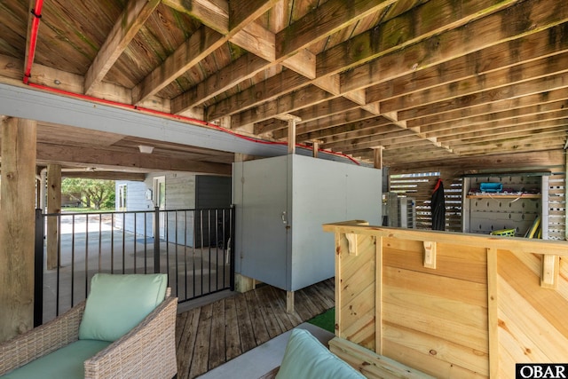 630 Skimmer Ct Lot 20, Corolla, NC 27927 - view of wooden deck