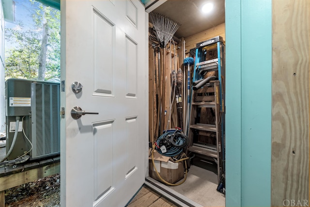 view of utility room