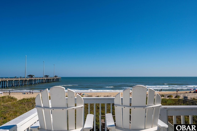 7239 S Old Oregon Inlet Rd Lot 1, Nags Head, NC 27959 - water view featuring local beach