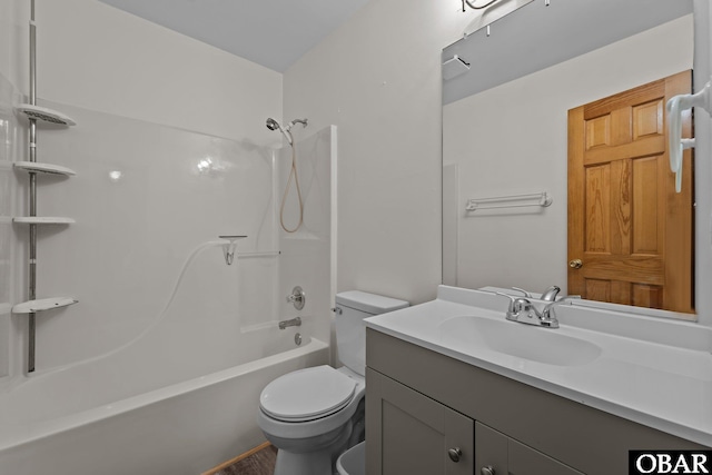 117 Cliffs Of Colington Trl Lot 5, Kill Devil Hills, NC 27948 - full bath with shower / bathing tub combination, wood finished floors, vanity, and toilet
