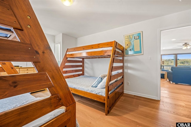 4939 S Virginia Dare Trl Lot 4, Nags Head, NC 27959 - bedroom featuring light wood-style flooring and baseboards