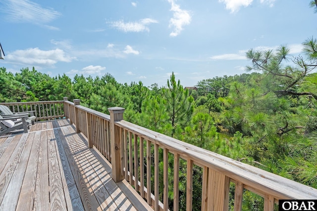 view of deck