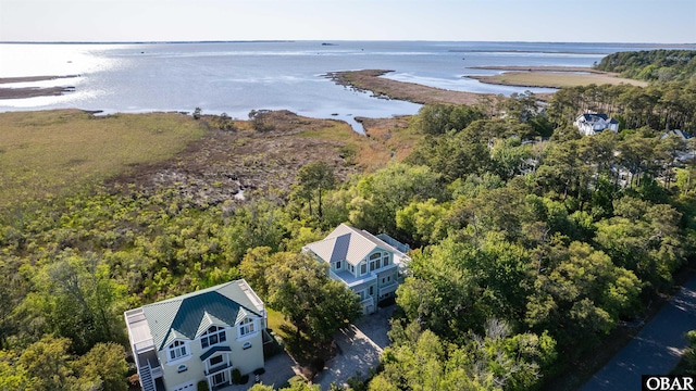 1278 Bear Foot Path Lot 250, Corolla, NC 27927 - bird's eye view of a large body of water and a forest