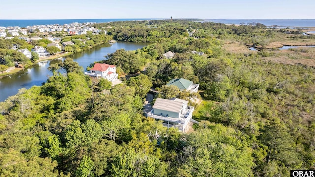 1278 Bear Foot Path Lot 250, Corolla, NC 27927 - bird's eye view of a nearby body of water and a forest