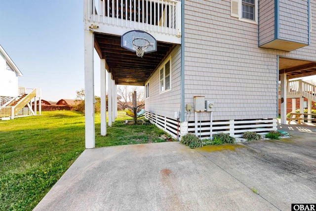 25224 Mac Oca Dr Lot 24, Waves, NC 27982 - view of side of property featuring a yard
