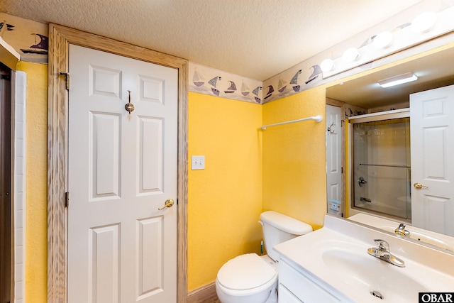 25224 Mac Oca Dr Lot 24, Waves, NC 27982 - full bath with a textured ceiling, an enclosed shower, and vanity
