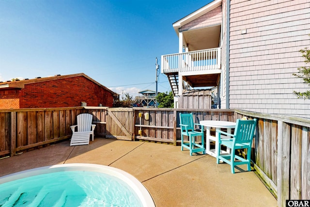 25224 Mac Oca Dr Lot 24, Waves, NC 27982 - view of patio / terrace featuring a gate