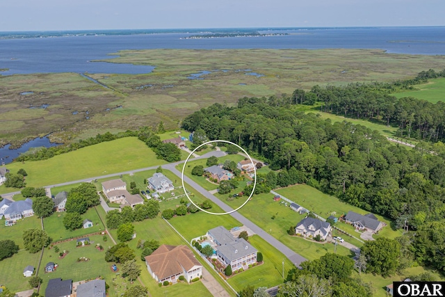 118 Neversail Way Lot 17, Coinjock, NC 27923 - aerial overview of property's location with a nearby body of water and nearby suburban area