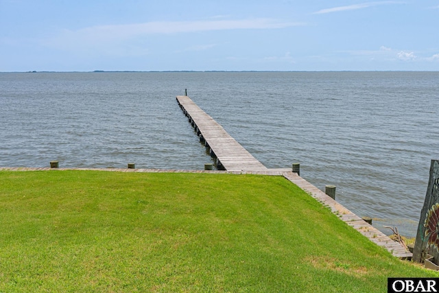 118 Neversail Way Lot 17, Coinjock, NC 27923 - dock area featuring a water view