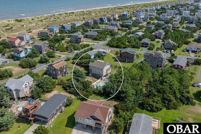 26223A Bluebeard Rd Lot 88, Salvo, NC 27972 - aerial view of property's location with waterfront with a beach