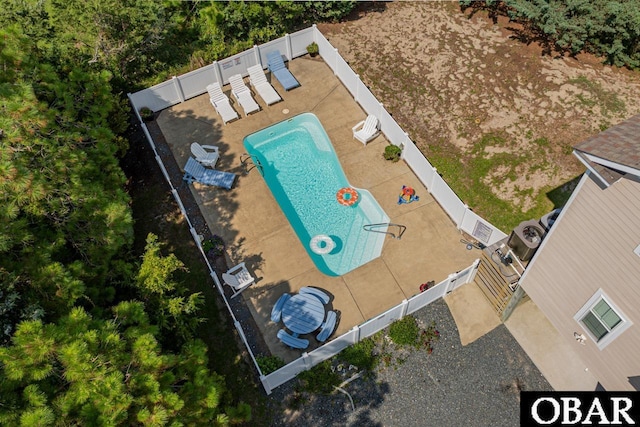 26223A Bluebeard Rd Lot 88, Salvo, NC 27972 - drone / aerial view of a pool area
