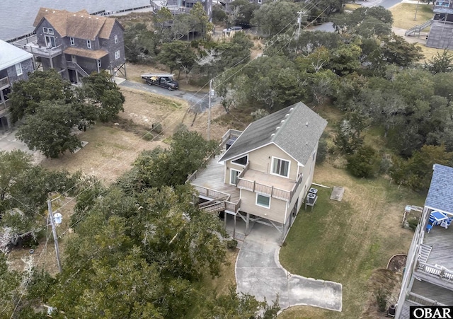 50078 Live Oak Ln Lot # 2, Frisco, NC 27936 - bird's eye view with a residential view