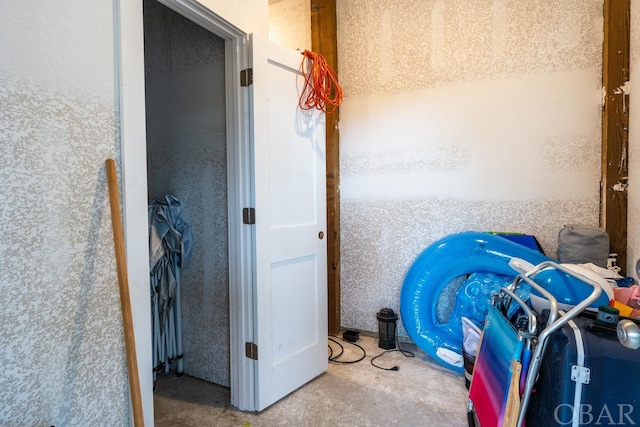 view of utility room