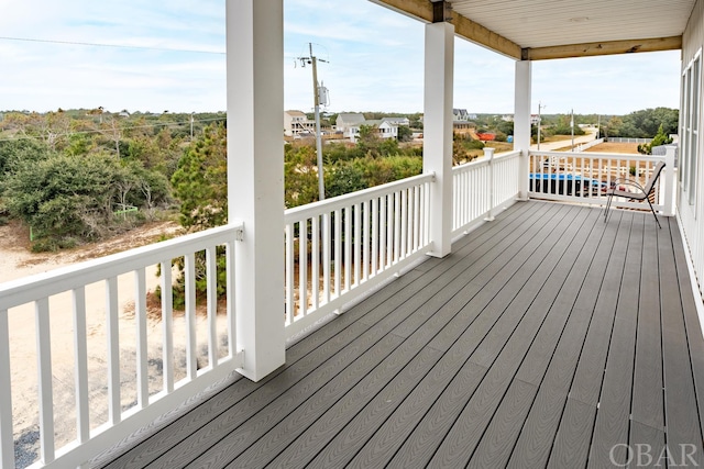 view of deck