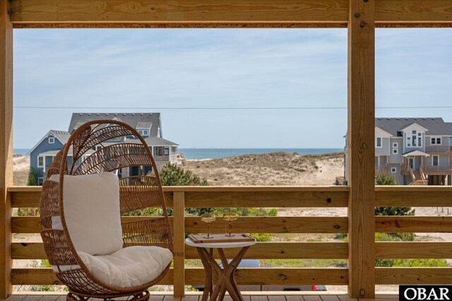 2072 Sandfiddler Rd Lot 85, Corolla, NC 27927 - deck featuring a water view