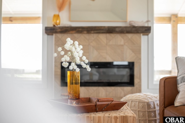 2072 Sandfiddler Rd Lot 85, Corolla, NC 27927 - detailed view of a glass covered fireplace