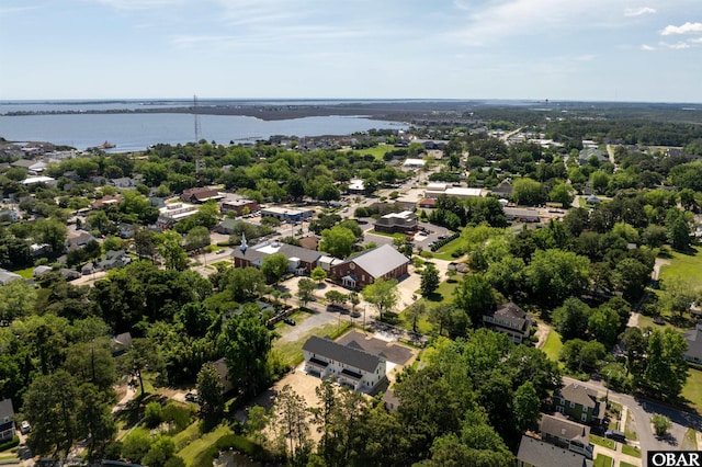 517 Ananias Dare St Unit 4, Manteo, NC 27954 - aerial view of residential area featuring a nearby body of water