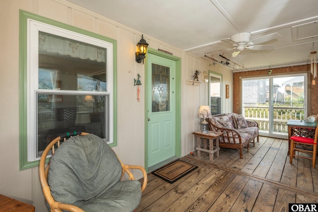 23193 W Corbina Dr Lot 24, Rodanthe, NC 27968 - sunroom with rail lighting
