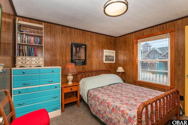 23193 W Corbina Dr Lot 24, Rodanthe, NC 27968 - carpeted bedroom with wooden walls