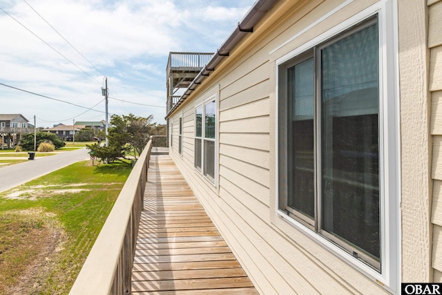23193 W Corbina Dr Lot 24, Rodanthe, NC 27968 - view of property exterior featuring a balcony