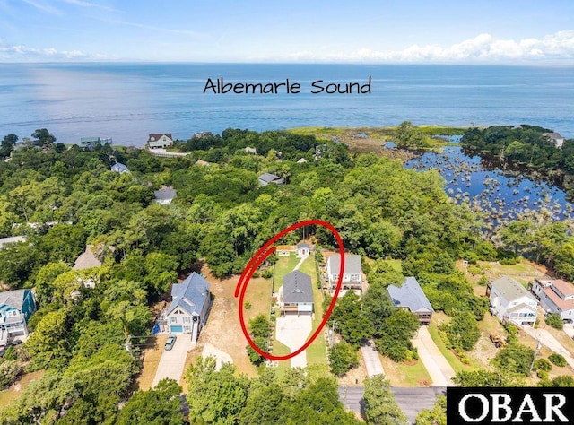 1021 Harbour View Dr Lot 43, Kill Devil Hills, NC 27948 - bird's eye view of a large body of water
