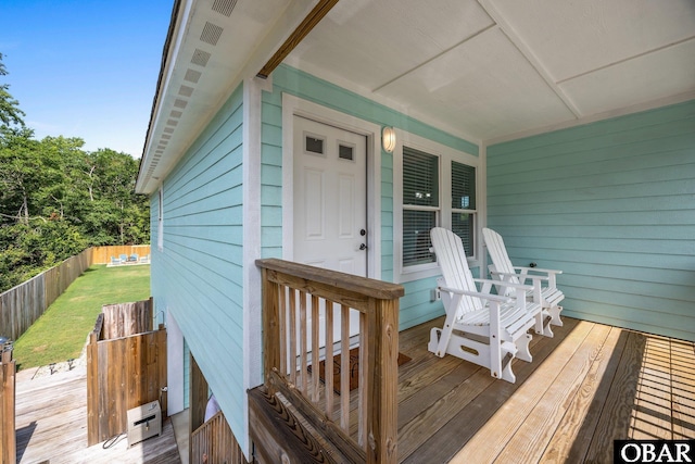 1021 Harbour View Dr Lot 43, Kill Devil Hills, NC 27948 - view of porch