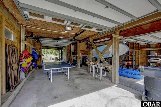 50050 Bayside Ct Lot 30, Frisco, NC 27936 - garage with a garage door opener